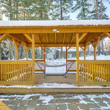 Columbia Falls Private Retreat Pool Table And Deck! Bagian luar foto