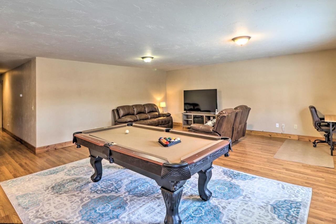 Columbia Falls Private Retreat Pool Table And Deck! Bagian luar foto