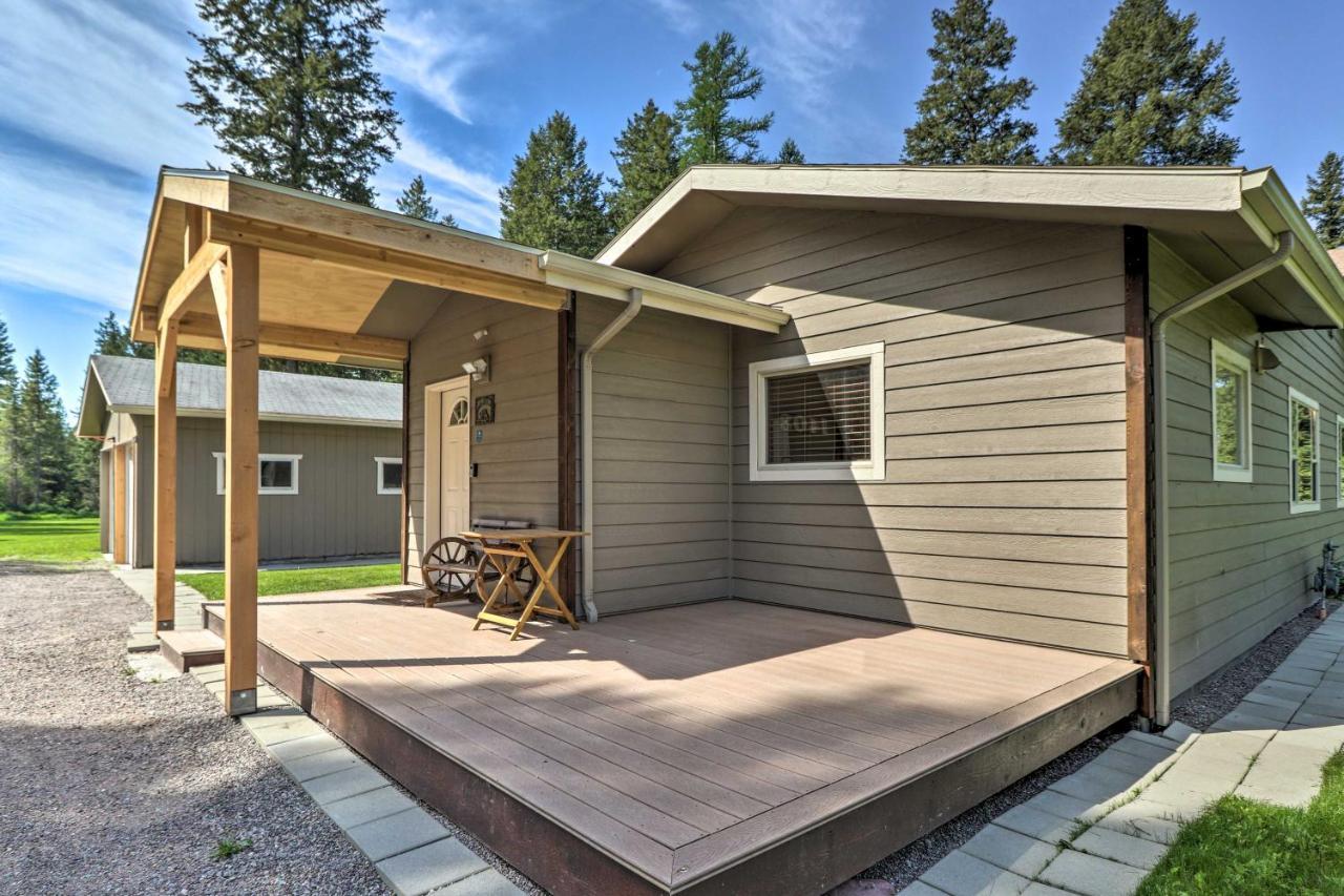 Columbia Falls Private Retreat Pool Table And Deck! Bagian luar foto